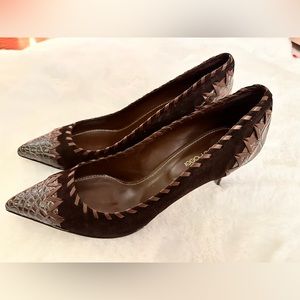 Sergio Rossi pumps. Size 40. Brown